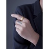 VQYSKO Tungsten Carbide Wedding Cigar Domed Band Ring Men Women 5-14(Gold-8mm)